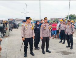 Kapolres Sumenep Berangkatkan Personel BKO Pam Pemilu di Kepulauan Masalembu