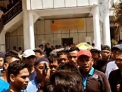 Ratusan Anggota Satlinmas Kota Langsa Lakukan Aksi Protes Usai Ikuti Sosialisasi