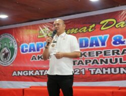 Bupati Taput Hadiri Capping Day dan Pinning Day Akademi Keperawatan Pemkab Tapanuli Utara