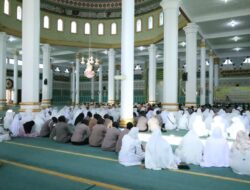 Polres Aceh Tengah Gelar Peringatan Isra Mi’raj Nabi Muhammad SAW Di Masjid Ruhama Takengon