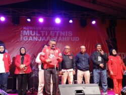 Ribuan Sahabat Ganjar Mahfud Padati Panggung Budaya Multi Etnis