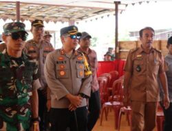 Kapolres Lampung Barat Cek TPS Memastikan Kesiapan Pemilu Tahun 2024 Berjalan Lancar