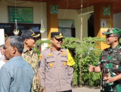 Wakapolres Bersama Forkopimda Monitoring Sejumlah TPS Dikabupaten Setempat