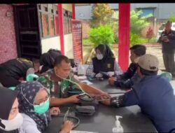 Polres Lampung Barat Gelar Cek Kesehatan Gratis Untuk Petugas PPK dan PPS Pasca Pemungutan Suara