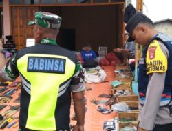 Sinergitas TNI-Polri, Polsek Jagong Jeget Dan Koramil 06 Gelar Patroli Bersama