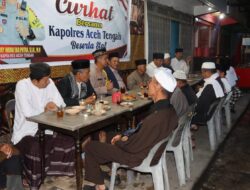 Safari Subuh Dan Curhat Dengan Masyarakat Kapolres Ucap Terima Kasih Pemilu Di Aceh Tengah Berjalan Aman