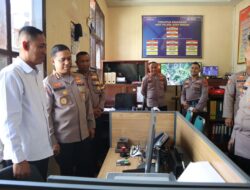 Kapolres Aceh Tengah Sambut Kunjungan Karo Rena Polda Aceh dalam rangka Monitoring dan Asistensi Pelayanan Publik dan Zona Integritas