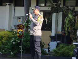 Kasatgas Preventif Pimpin Apel Personil OMB Tahap Kampanye “Jaga Kesehatan dan Patuhi Rambu Lalu Lintas