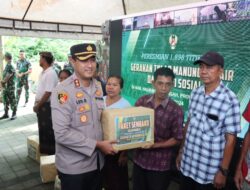 Kapolres Tabanan Hadiri Launching Program Gerakan TNI AD Manunggal Air dan Bakti Sosial