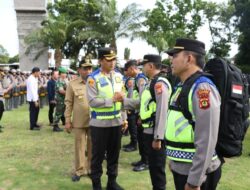 Apel Kesiapan Pasukan, dalam Rangka Pengamanan Tahap Pemungutan Suara di TPS Polres Buleleng