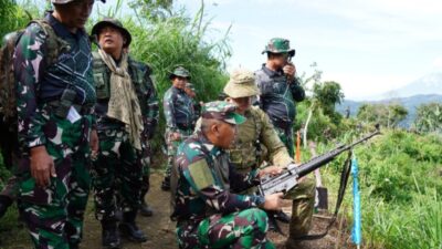 Gubernur Akmil Tinjau Latihan Pramuka Yudha Sersan Taruna Akmil