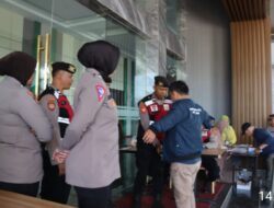 Pastikan Rapat Pleno Hari Ke-3 Aman, Kapolres Pimpin Langsung Pengamanan