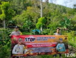 Antisipasi Karhutla Saat Musim Kemarau Jajaran Kepolisian Rutin Lakukan Patroli Dan Sosialisasi