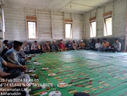 Kegiatan Sosialisasi Kamtibmas dalam rangka Menyambut Bulan Suci Ramadhan 1445 H Tahun 2024 Di Wilkum Polsek Linge.