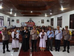 Kapolres Aceh Tengah Gelar Minggu Kasih Di Dua Gereja Di Kabupaten Setempat