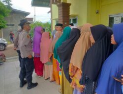 Hari Ke-2 Pasar Murah Di Aceh Tengah menjelang Ramadhan Kepolisian Berikan Pengamanan
