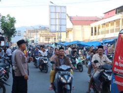 Selama Bulan Ramadhan Polres Aceh Tengah Terjun ratusan Personel Pengamanan Dan Pengaturan Dititik Pasar Takjil