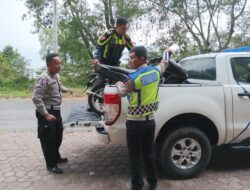 Respon Cepat Aduan Masyarakat, Satlantas Kembali Amankan Kendaraan Berknalpot Tidak Standart Dilokasi Balap Liar