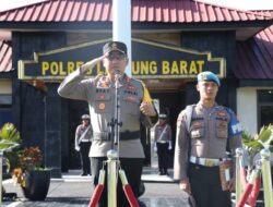 Polres Lampung Barat Gelar Upacara Peringatan Hari Kesadaran Nasional