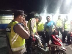 Personil Polsek Lalan Giat Patroli Curas dan Curat