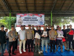 Pasca Pemilu 2024, Polres Buleleng, Minggu Kasih Bersama Masyarakat Desa Kerobokan, Sawan