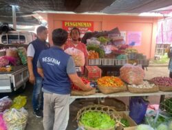 Polres Buleleng Menurunkan Team Satgas Pangan Memantau Ketersediaan dan Harga Bahan Pokok