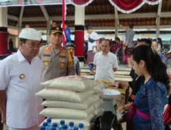 Kapolres Buleleng Menghadiri, Gelar Pangan Lokal & Gerakan Pangan Murah Dalam Rangka Menyambut HBKN