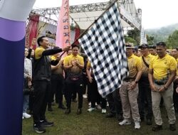 Jalin Kebersamaan dengan Berolahraga dan Family Gathering Keluarga Besar Polres Buleleng