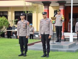 Gelar Apel Jam Pimpinan, Dipimpin Kapolres Buleleng.