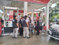Kegiatan Sidak ke SPBU di Seluruh Wilayah Kabupaten Jembrana