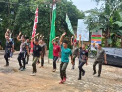 Jaga Kebugaran Tubuh, TMMD ke-119 Kodim 0826/Pamekasan Senam Bersama