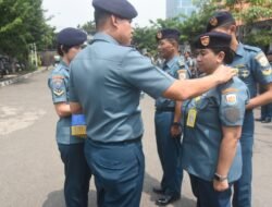 Sebanyak 106 Prajurit dan PNS Koarmada II Naik Pangkat