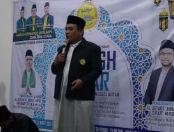 Majelis mishbahul muslim sumut menggelar tabligh akbar dalam rangka memperingati nuzulul Qur,an