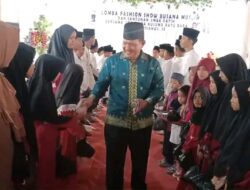 AKP. (Purn) Rudi Safrizal Dan DPC Tiara Kusuma Batu Bara Adakan Kegiatan Lomba Busana Muslim Serta Santunan Anak Yatim