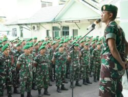 Dandim 0103/Aceh Utara Pimpin Pelepasan Cuti Bersama Hari Raya Idul Fitri 1445 H.