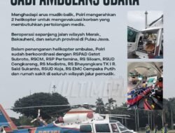 Helikopter Polri Jadi Ambulans Udara
