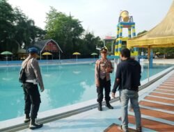 Polres Lhokseumawe Dirikan Pos Pengamanan Ketupat Wisata di Waterbom Mangat Ceria