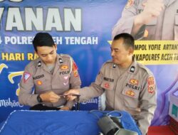 Si Dokkes Polres Aceh Tengah Cek Kesehatan Petugas Pos Pam Dan Pos Yan Lebaran