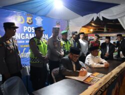 Kapolres Aceh Tengah Bersama Forkopimda Cek Pos Pam Dan Pos Yan Di Malam takbiran