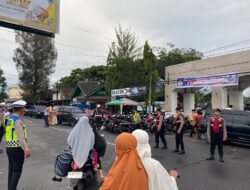 Personel Polres Aceh Tengah Laksanakan Pengamanan Shalat Idul Fitri 1445 H