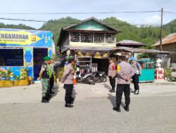 Polres Aceh Tengah Dan Petugas Gabungan Siaga Pengamanan Di Pos Pam Dan Pos Yan Pada Jalur Mudik Dan Wisata Lebaran