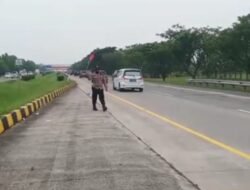 Dedikasi Anggota Polsek Jatiwangi: Melindungi Arus Balik Ops Ketupat Lodaya di Tol Cipali