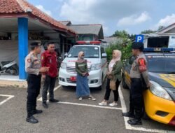 Patroli Sat Samapta Polres Majalengka Bersinergi dengan Petugas Kesehatan di Objek Wisata Paralayang