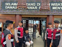 Hari Ke-7 Lebaran, lagi Sat Samapta Polres Aceh Tengah Patroli Lokasi Wisata