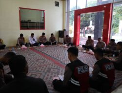 Binrohtal Polres Aceh Tengah Gelar Pengajian Alquran Dan Tausyiah Bersama Tgk.Budi Darmawan