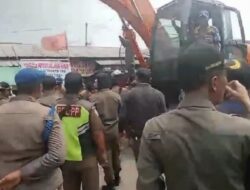 Penertiban Pasar Kutabumi Tangerang Berjalan Dengan Lancar