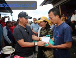 Respon Gerak Cepat dan tanggap darurat Terhadap tragedi bencana kebakaran pasar Tarutung,yang di galakkan Bupati,Wakil Bupati dan Ibu PKK Taput,serta seluruh Jajaran Pemkab.