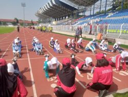 Badan Kesbangpol Kota Tng bersama Tim seleksi Paskibraka Kota Tangerang Adakan Seleksi Capaskibraka Tahun 2024 di tahap Seleksi Kesamaptaan dan Peraturan Baris Berbaris (PBB)