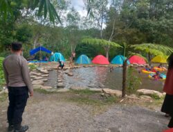 Patroli Sambang Libur Ahir Pekan, Polsek Pegasing Sampaikan Pesan Kamtibmas Kepada Pengunjung Dan Pengelola Wisata