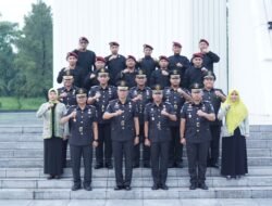 Kenang Jasa Pahlawan di Hari Bakti Pemasyarakatan yang Ke-60, Rutan Cipinang Ikut Tabur Bunga Taman Makam Pahlawan